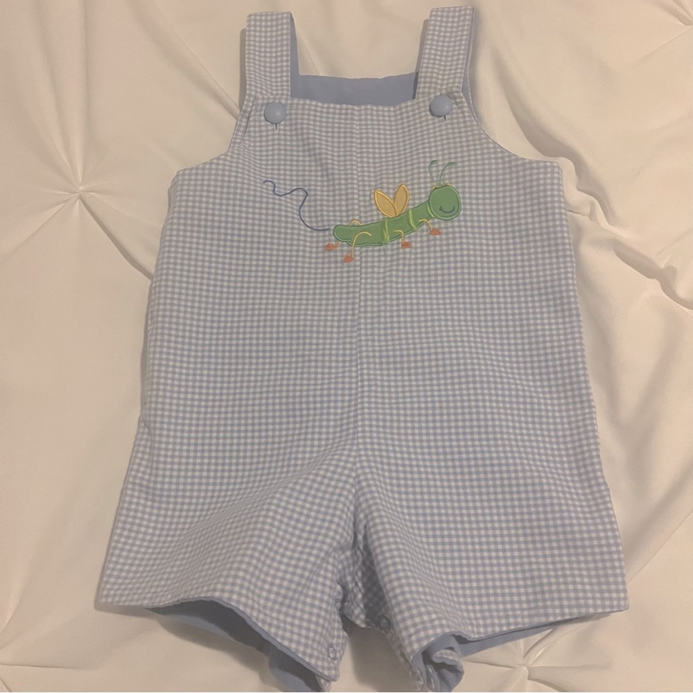 Handmade Romper 2T Blue White